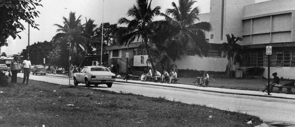 NorthMiamiSeniorHigh 1971  Front of School